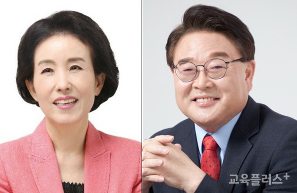 (왼쪽부터) 박선영·조전혁 서울교육감 예비후보.