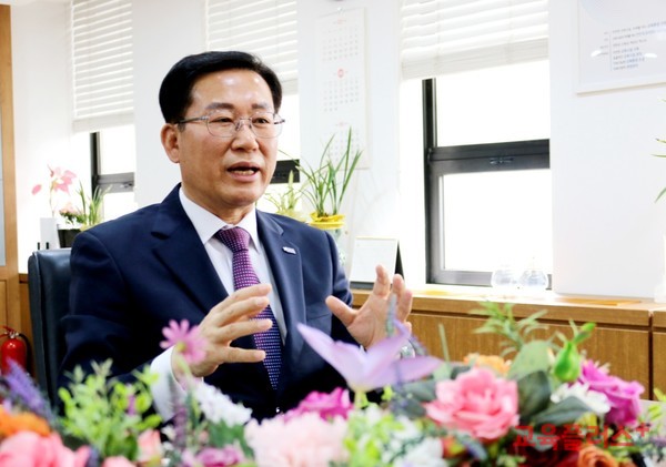 박구병 한국교육시설안전원 이사장이 재난의 최고의 대책은 예방임을 강조했다. (사진=지성배 기자)